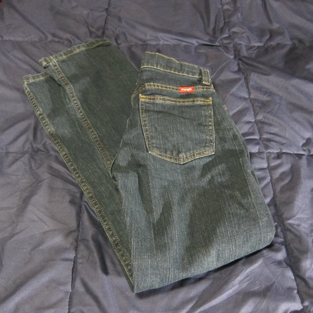 4 Pairs of Good Boys Denim Jeans Size 12 Slim  2 are Wrangler
